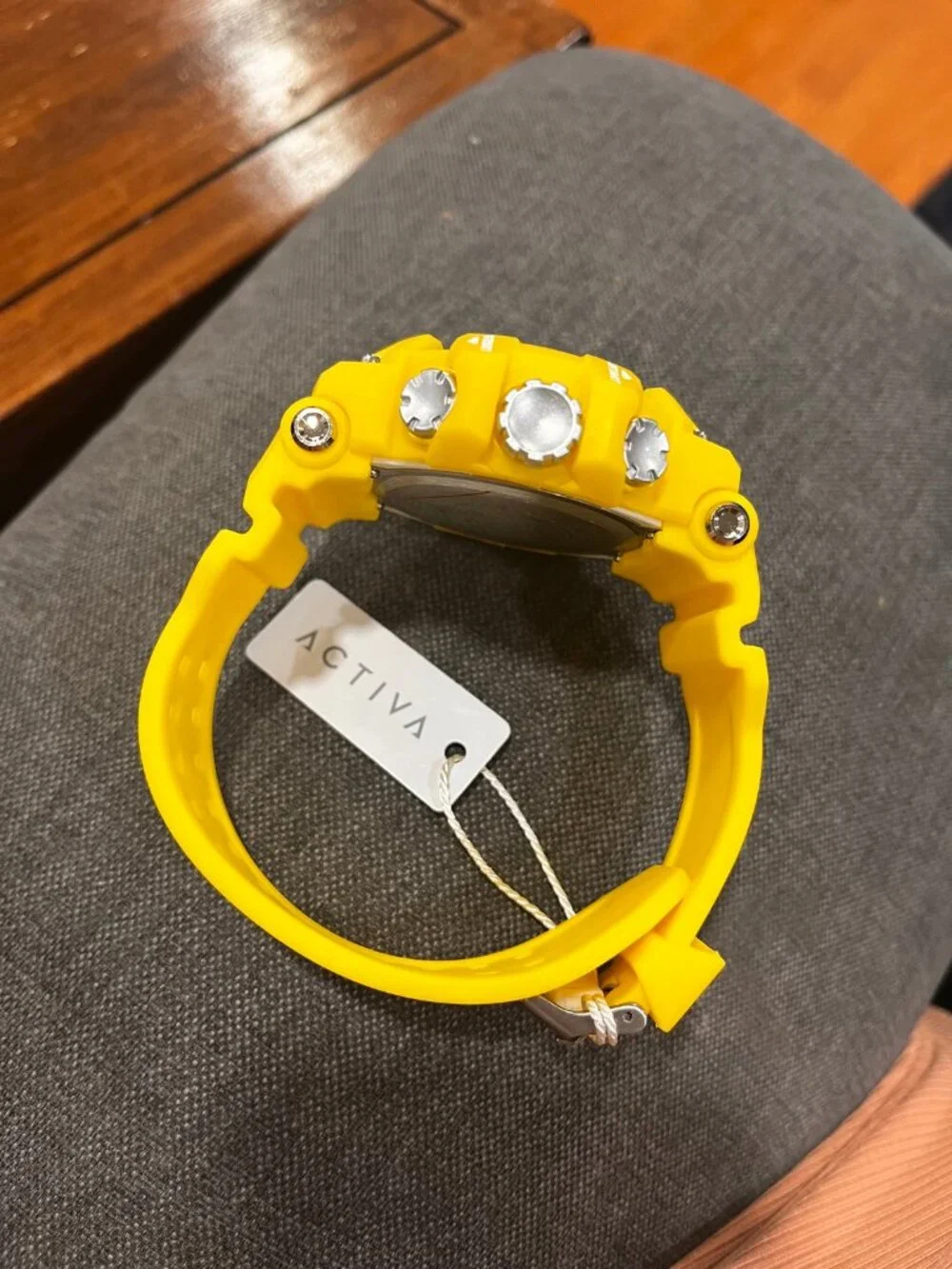 Activa x Invicta Rally 50mm Yellow Digital Sport Watch Set NWT